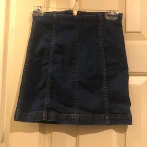 Jean skirt